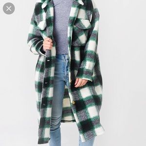 BB Dakota by Steve Madden Long Shirt Jacket (shacket)